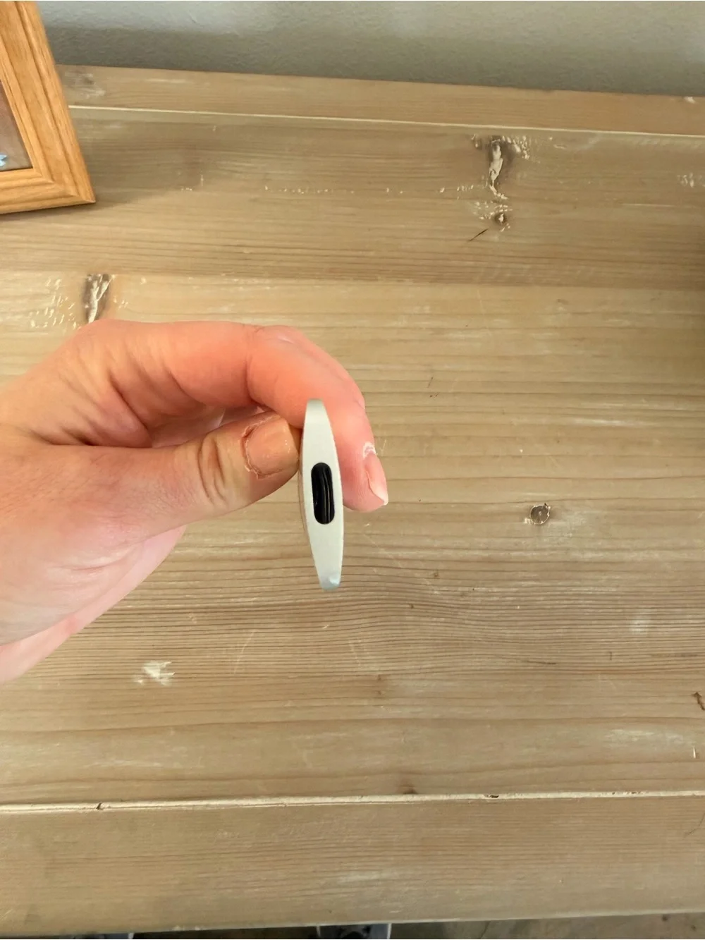 Apple Silver Remote with Black Control Buttons